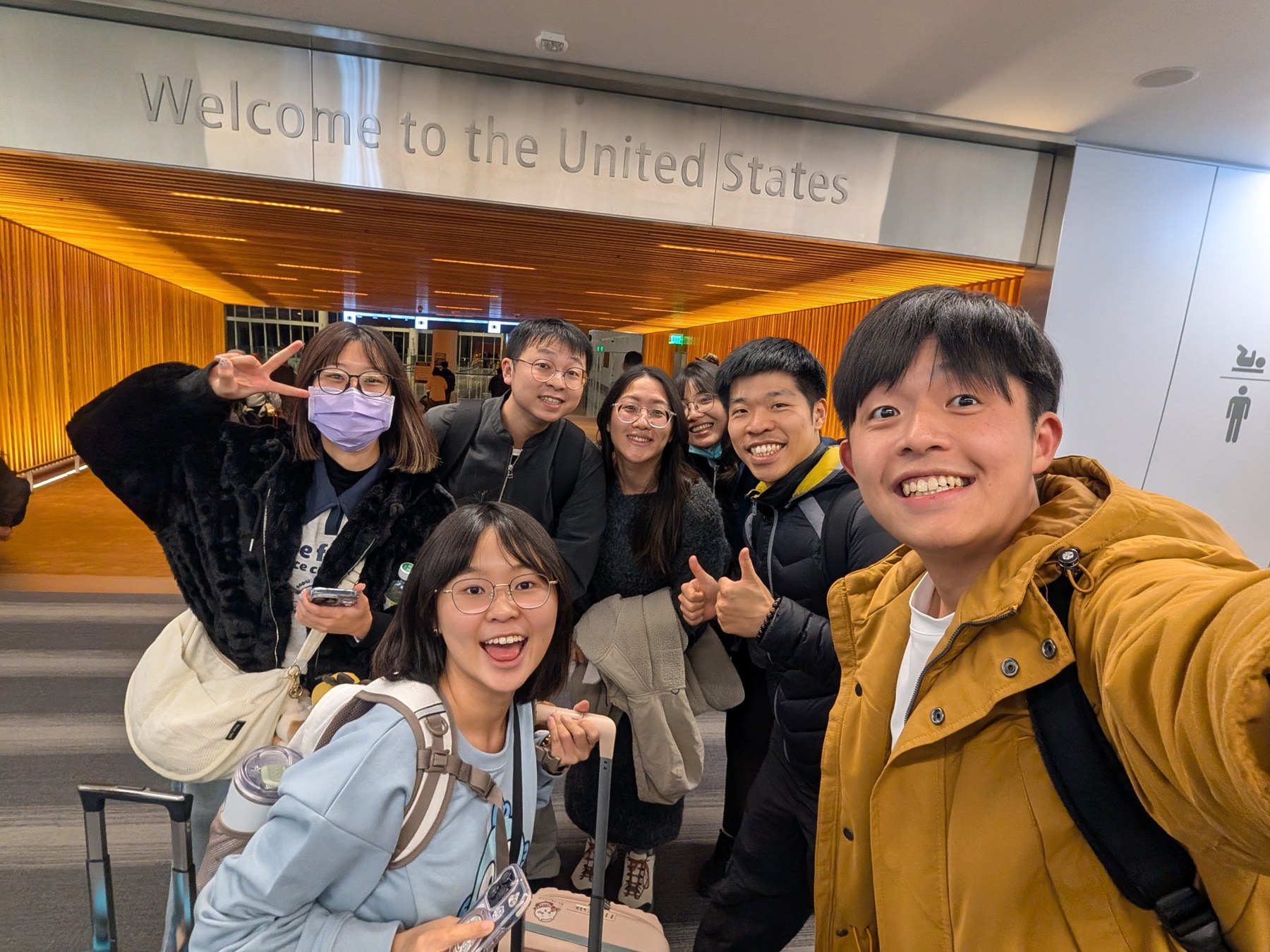 USA Seattle arrival