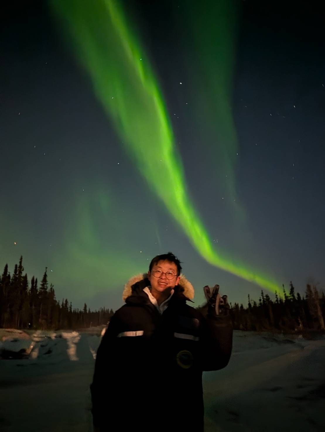 Arron aurora portrait